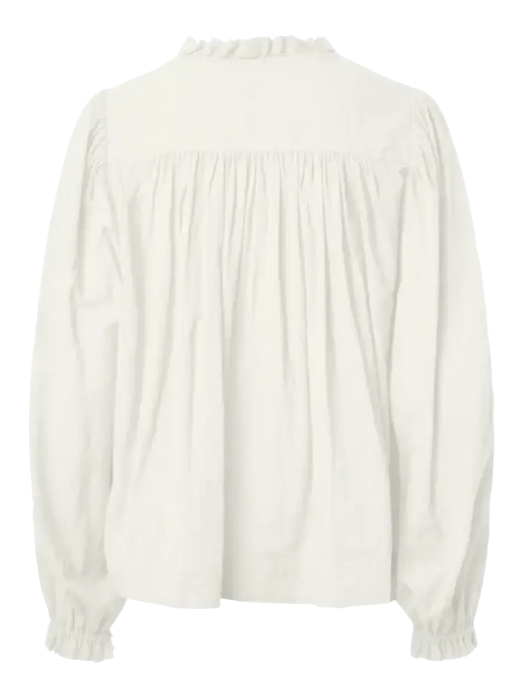 YAS Breeze LS Shirt – Star White