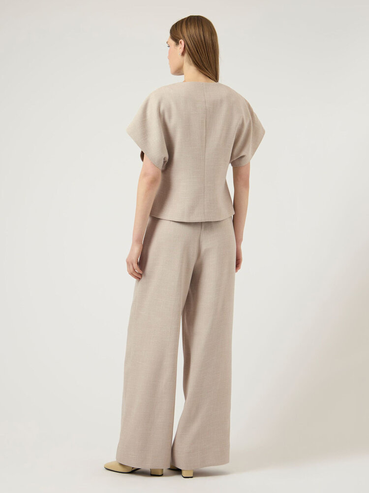 YAS Comira SS Blazer – Oatmeal