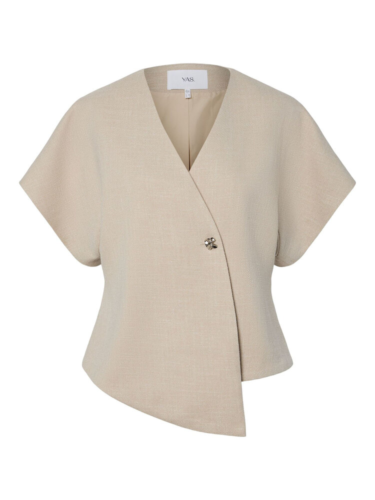 YAS Comira SS Blazer – Oatmeal