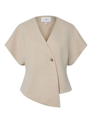 YAS Comira SS Blazer – Oatmeal