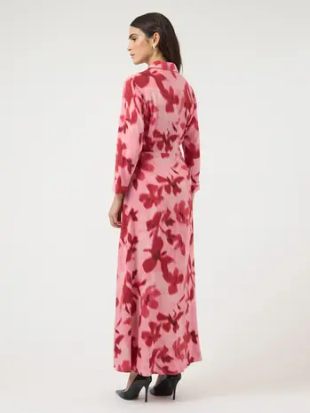 YAS Savanna Long Shirt Dress – Moonlite Mauve Cammy