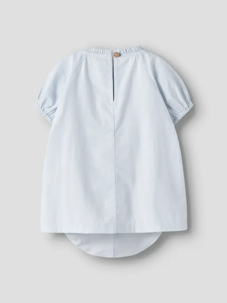 Lil' Atelier Faustine ss Loose Body Dress – Gray Dawn