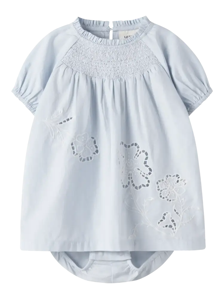 Lil' Atelier Faustine ss Loose Body Dress – Gray Dawn