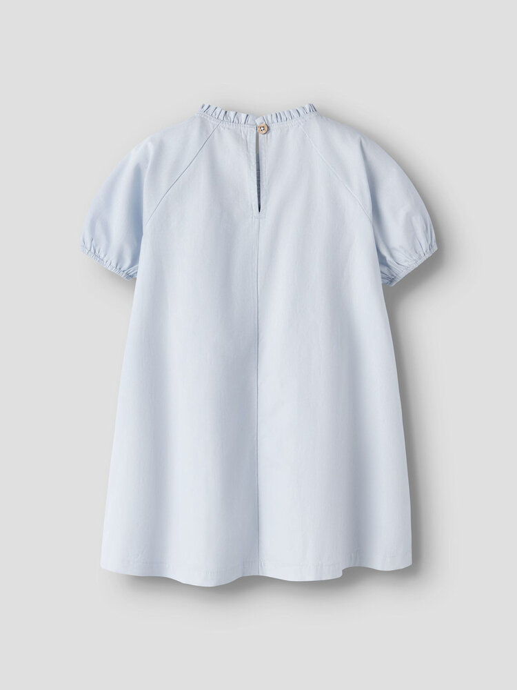 Lil' Atelier Faustine ss Loose Dress – Gray Dawn