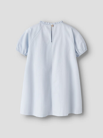 Lil' Atelier Faustine ss Loose Dress – Gray Dawn