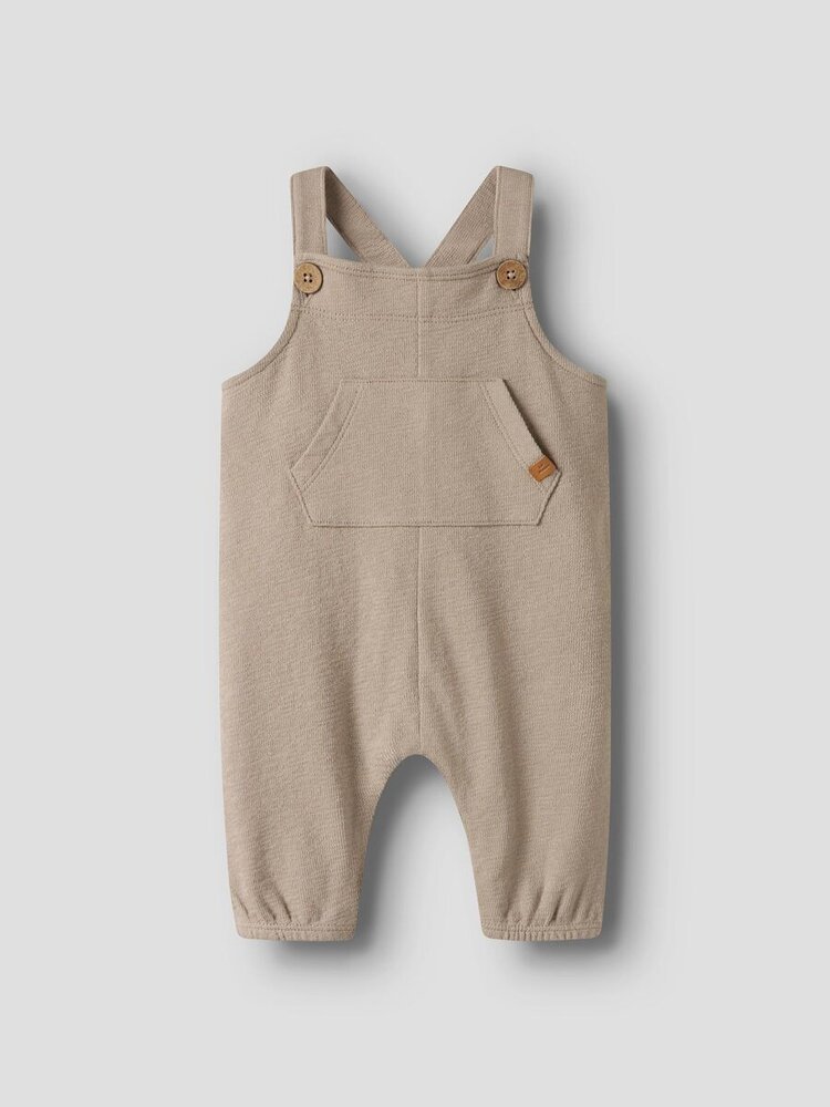 Lil' Atelier Dias Don Loose Overall – Oxford Tan