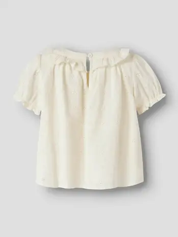 Lil' Atelier Hosa ss Loose Shirt – Coconut Milk