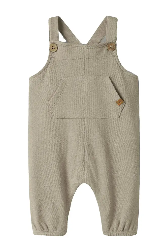 Lil' Atelier Dias Don Loose Overall – Oxford Tan