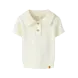 Lil' Atelier Hitos Loose SS Polo Knit – Coconut Milk