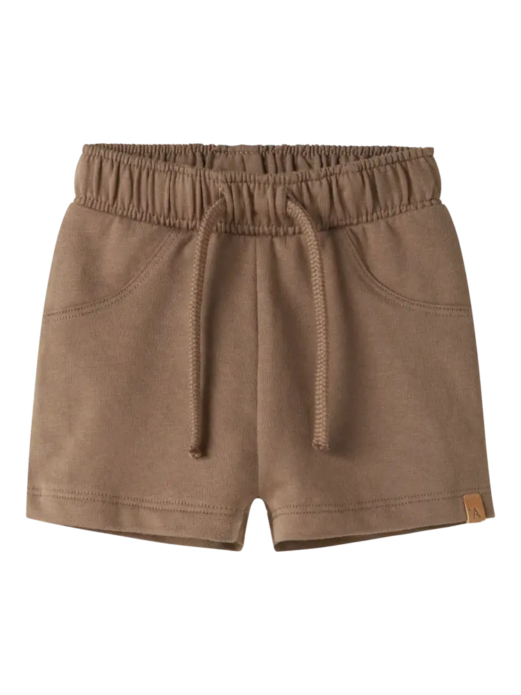 Lil' Atelier Omas Sweat Shorts – Coca Mocha