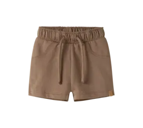 Lil' Atelier Omas Sweat Shorts – Coca Mocha