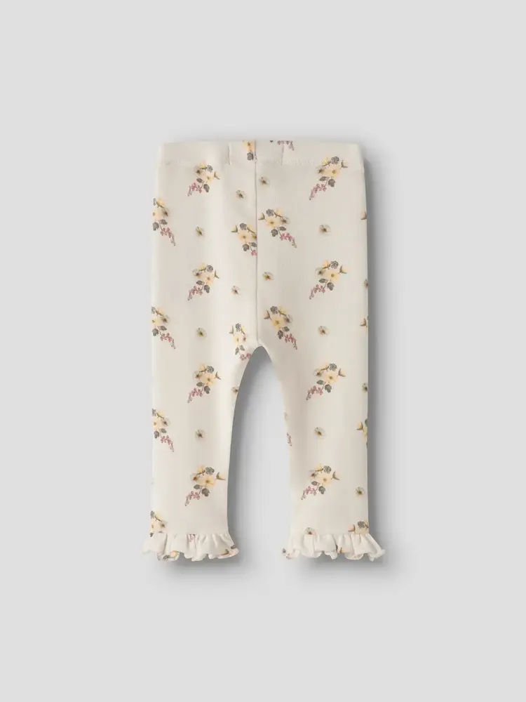 Lil' Atelier Gayo SKA Slim Leggings – Coconut Milk Flower