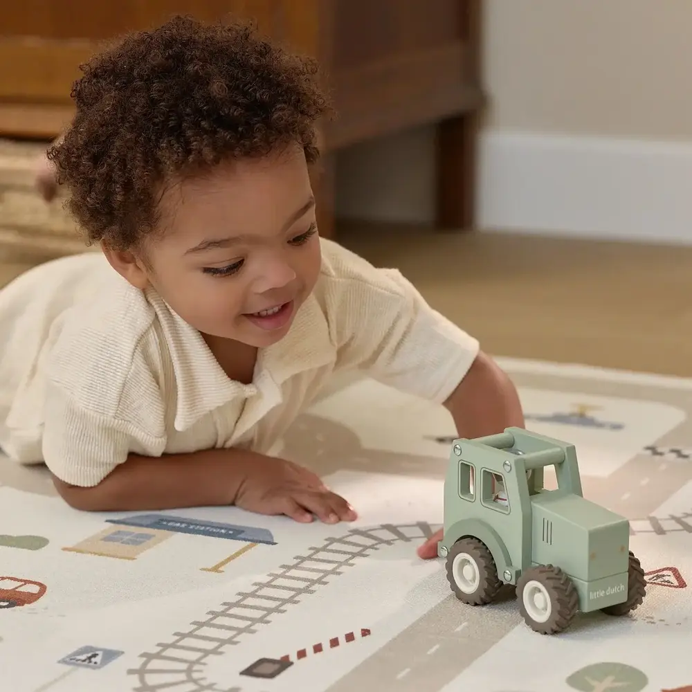 Little Dutch Houten tractor