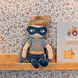 Little Dutch Knuffelpop super hero Jim