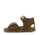 Sandaal met gesp - Bruin