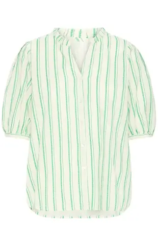 ICHI Jovil  Shirt - Greenbriar Graphic