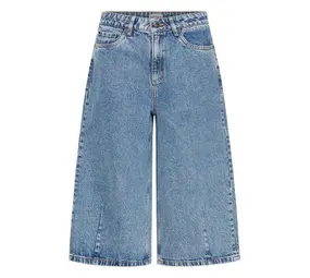 ICHI Aveny Long Short - Washed Med. Blue