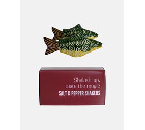 Studio Noticed Peper- en zoutstel Vis