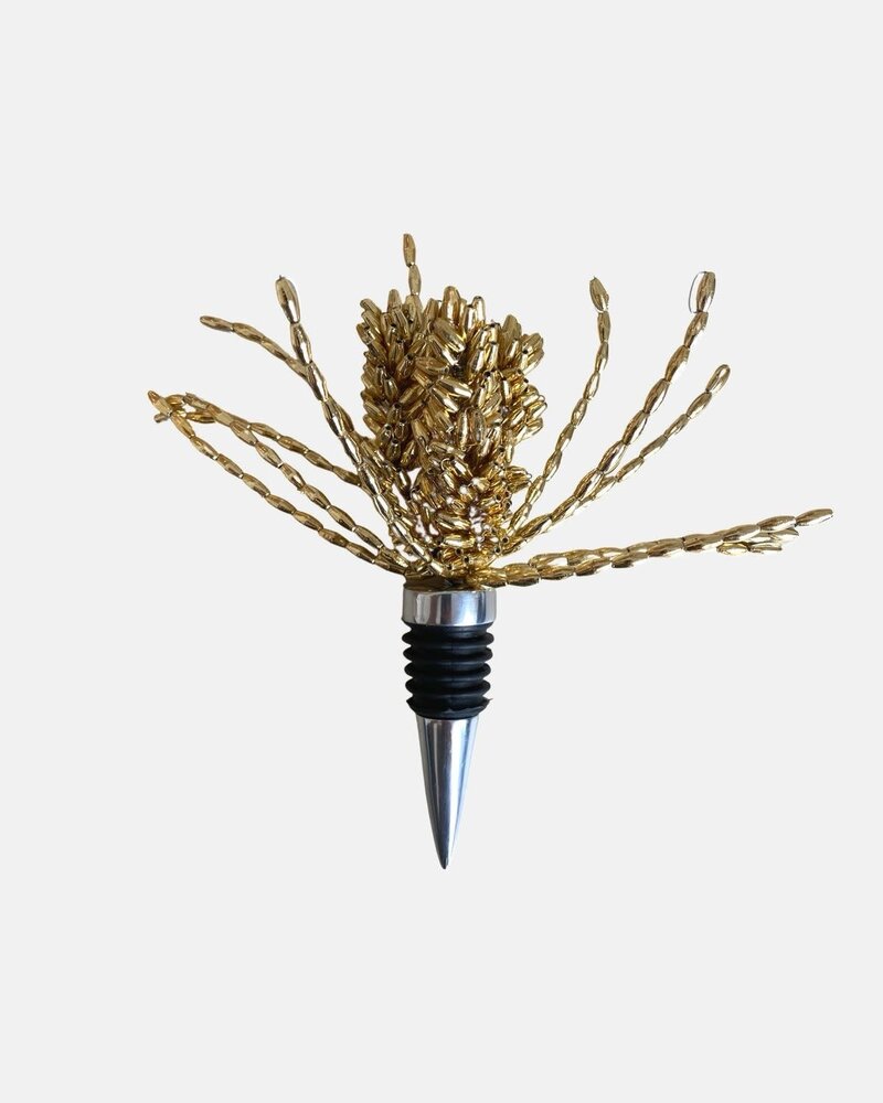 Studio Noticed Flessenstop met gouden sliertjes