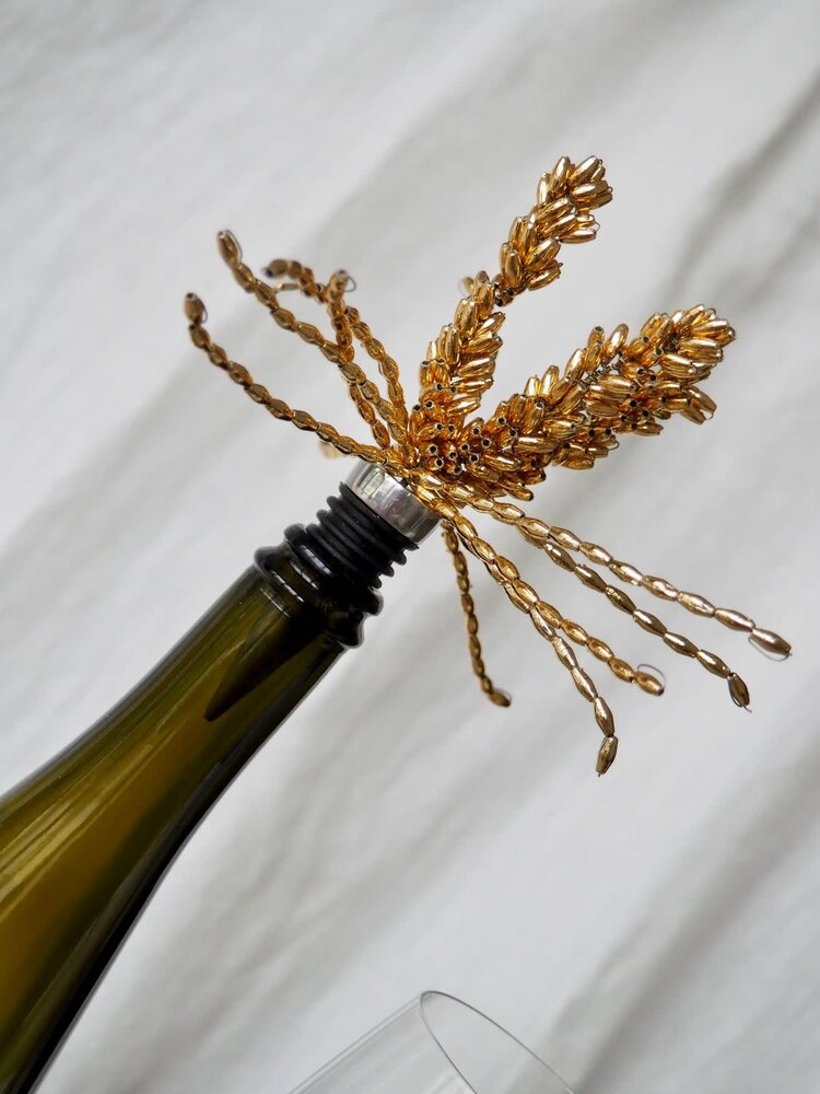 Studio Noticed Flessenstop met gouden sliertjes