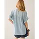 Summum Woman Blouse short sleeves Viscose cotton - Glacier Blue