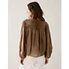 Summum Woman Blouse Ramie - Dark Clay Summum Woman Blouse Ramie - Dark Clay