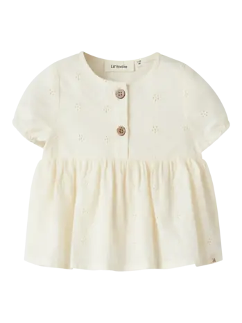 Lil' Atelier Hosa SS Loose Shirt – Coconut Milk