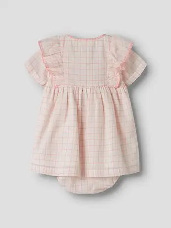 Lil' Atelier Hedda SS Loose Body Dress – Coconut Milk