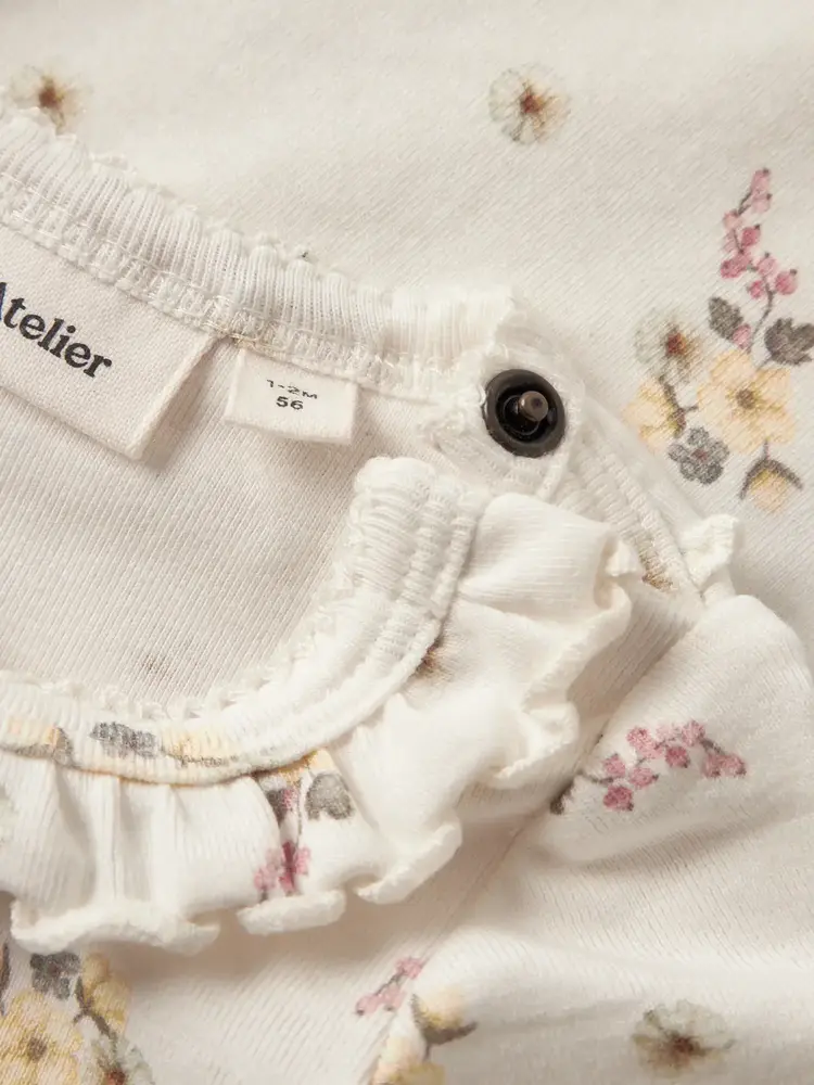 Lil' Atelier Gayo Sio SS Slim Body – Coconut Milk Flower