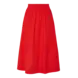 YAS Colea HW Ankle Skirt – Fiery Red