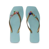 Uzurii Flore Square - Azul