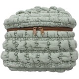 Toilettas Quiltet - Light green - Large