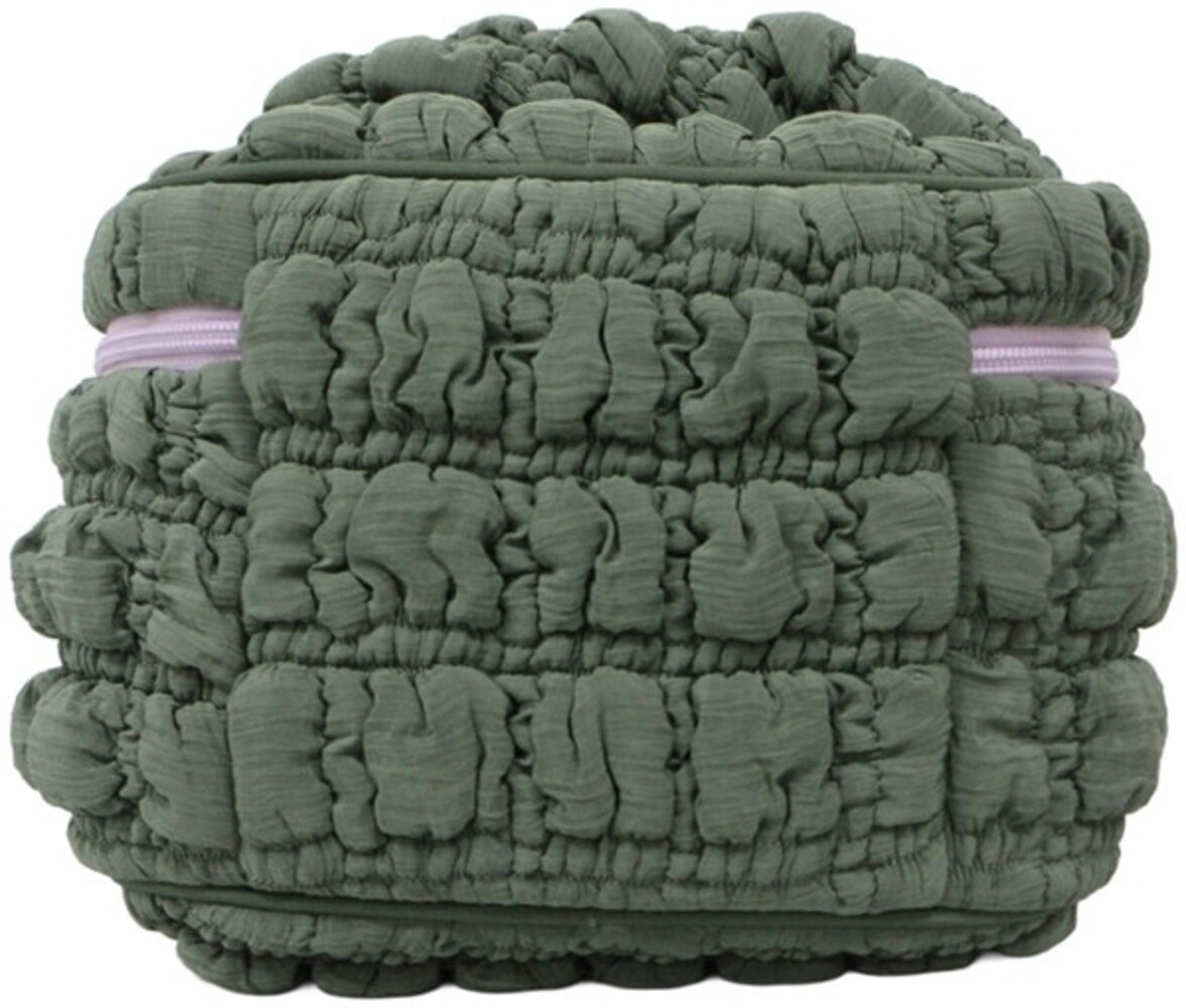 Toilettas Quiltet - Dark green - Large