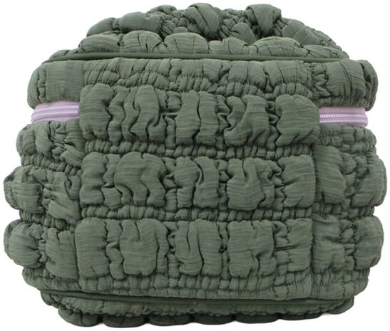 Toilettas Quiltet - Dark green - Large