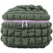 Toilettas Quiltet - Dark green - Large
