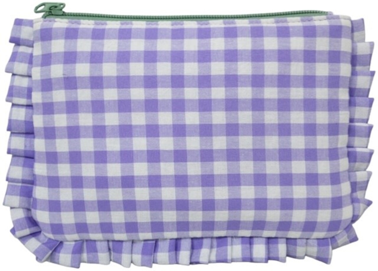 Toilettas Checkered - Purple - Small