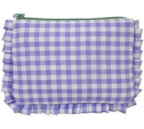 Eja International Toilettas Checkered - Purple - Small