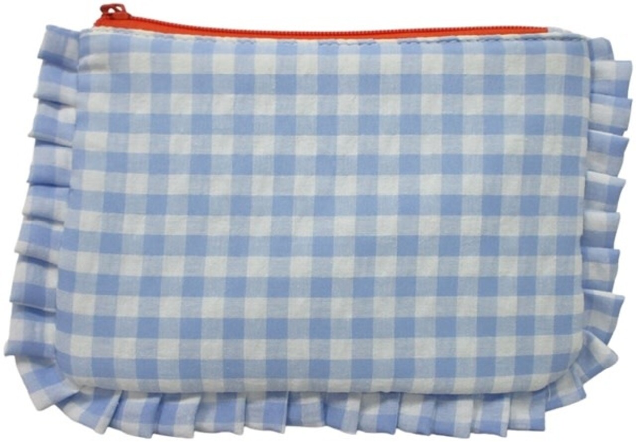 Eja International Toilettas Checkered - Blue - Small