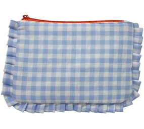 Eja International Toilettas Checkered - Blue - Small