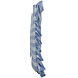 Toilettas Checkered - Blue - Small