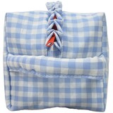 Toilettas Checkered - Blue - Large