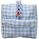 Eja International Toilettas Checkered - Blue - Large