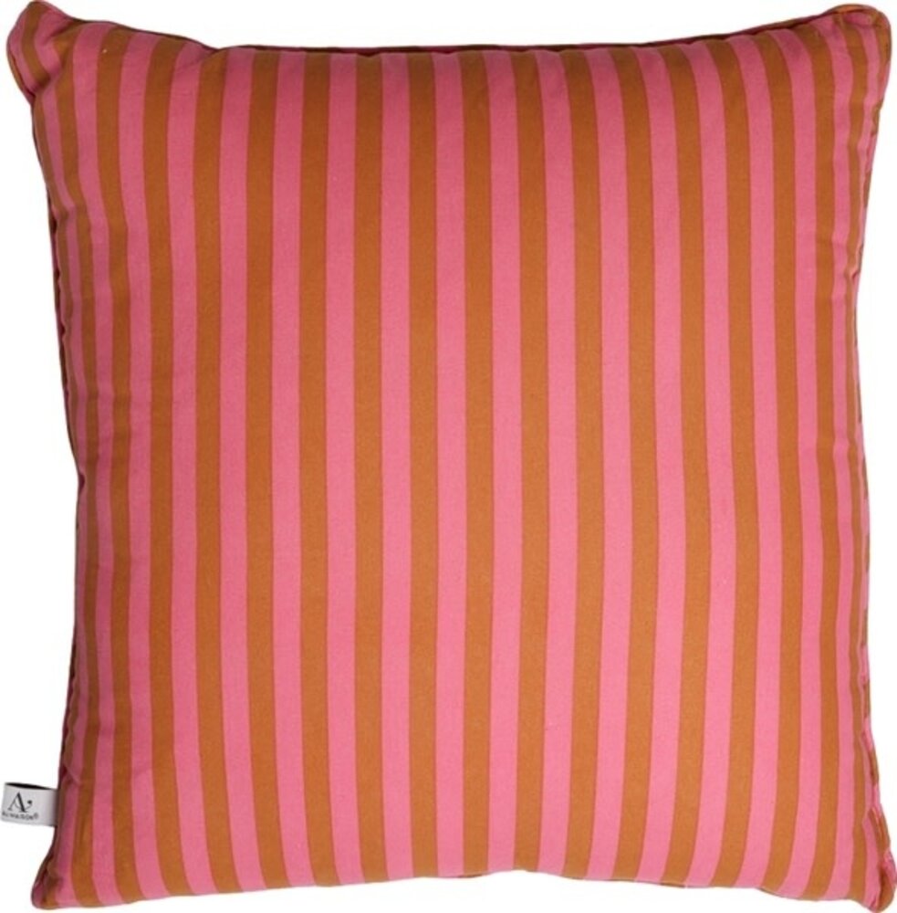 Eja International Kussen Ethnic - Stripe - Pink
