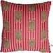 Kussen Ethnic - Big tiger - Pink/dark green