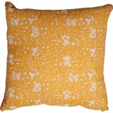 Kussen Ethnic -  Small flower - Yellow/pink