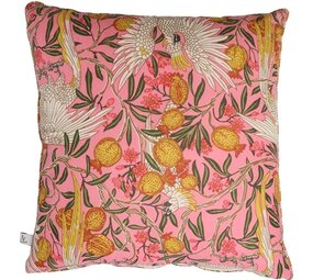 Eja International Kussen Ethnic  - Bird - Pink