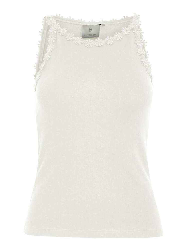 Peppercorn Alice GOTS Strap Top - Gardenia