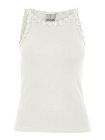 Peppercorn Alice GOTS Strap Top - Gardenia