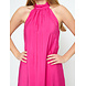 Peppercorn Opeya Solid Halterneck Dress - Fuchsia Fedora