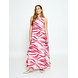 Peppercorn Opeya Halterneck Dress - Fuchsia Feodora Print